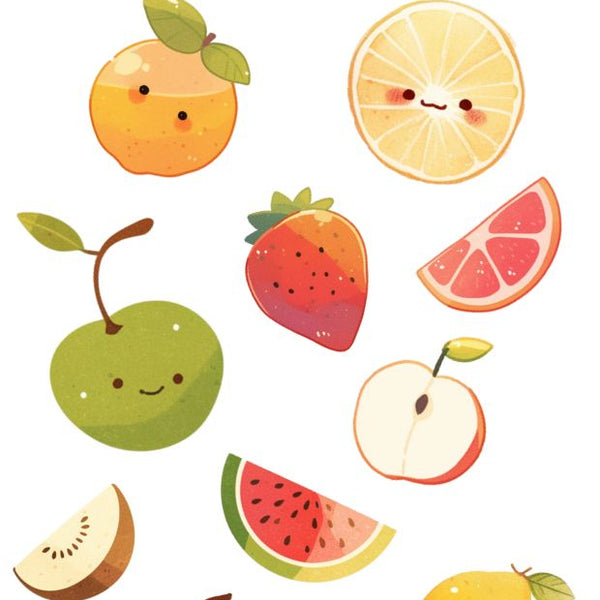 Fruit Salad - Cute Digital Planner Stickers