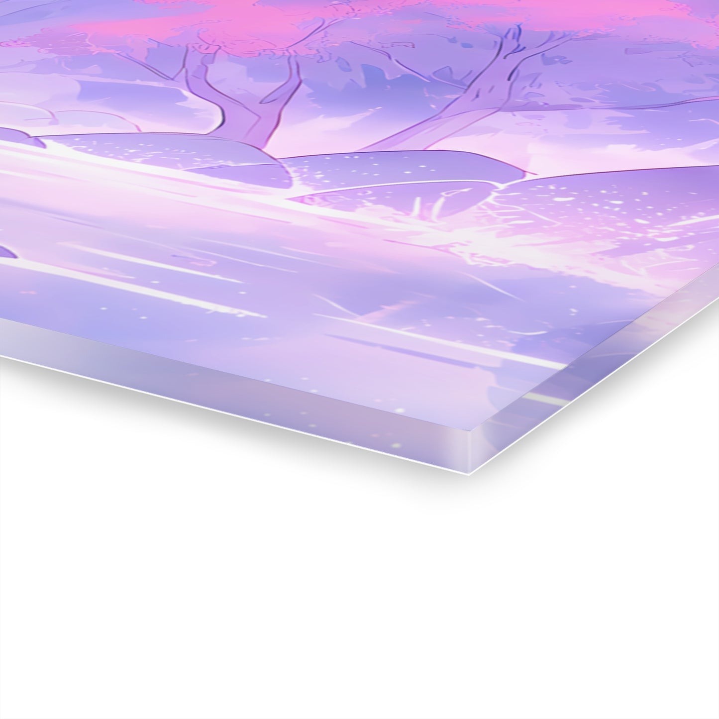 Angel Tears - Anime Glass Painting