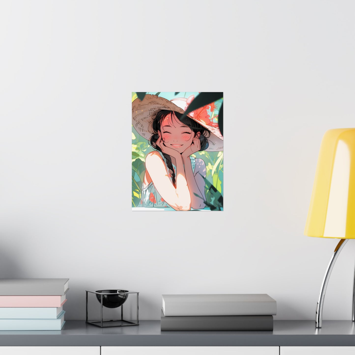 Summer Snapshot - Cute Anime Poster