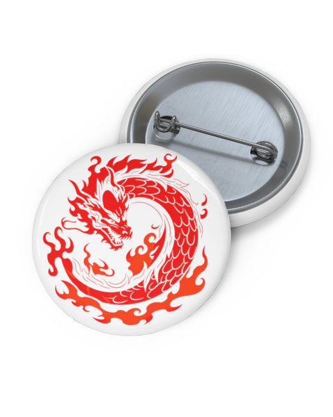 Red Dragon Clan - Anime Button Pin