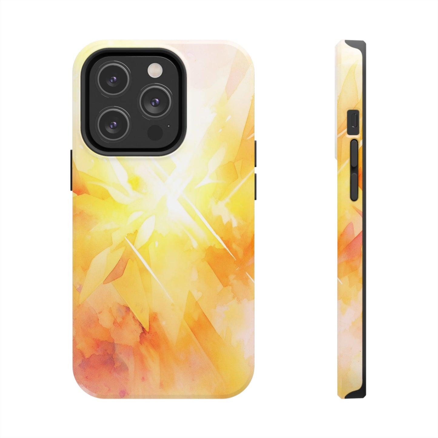 Light Burst - Abstract Watercolor Phone Case