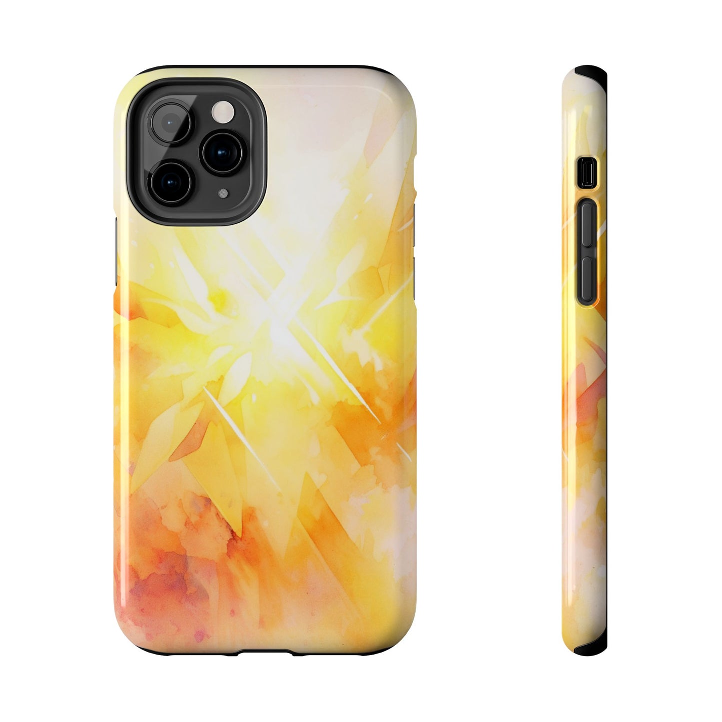 Light Burst - Abstract Watercolor Phone Case