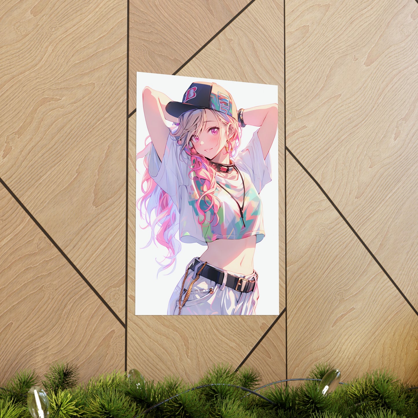 Pastel Kfashion Fit - Cute Anime Girl Poster