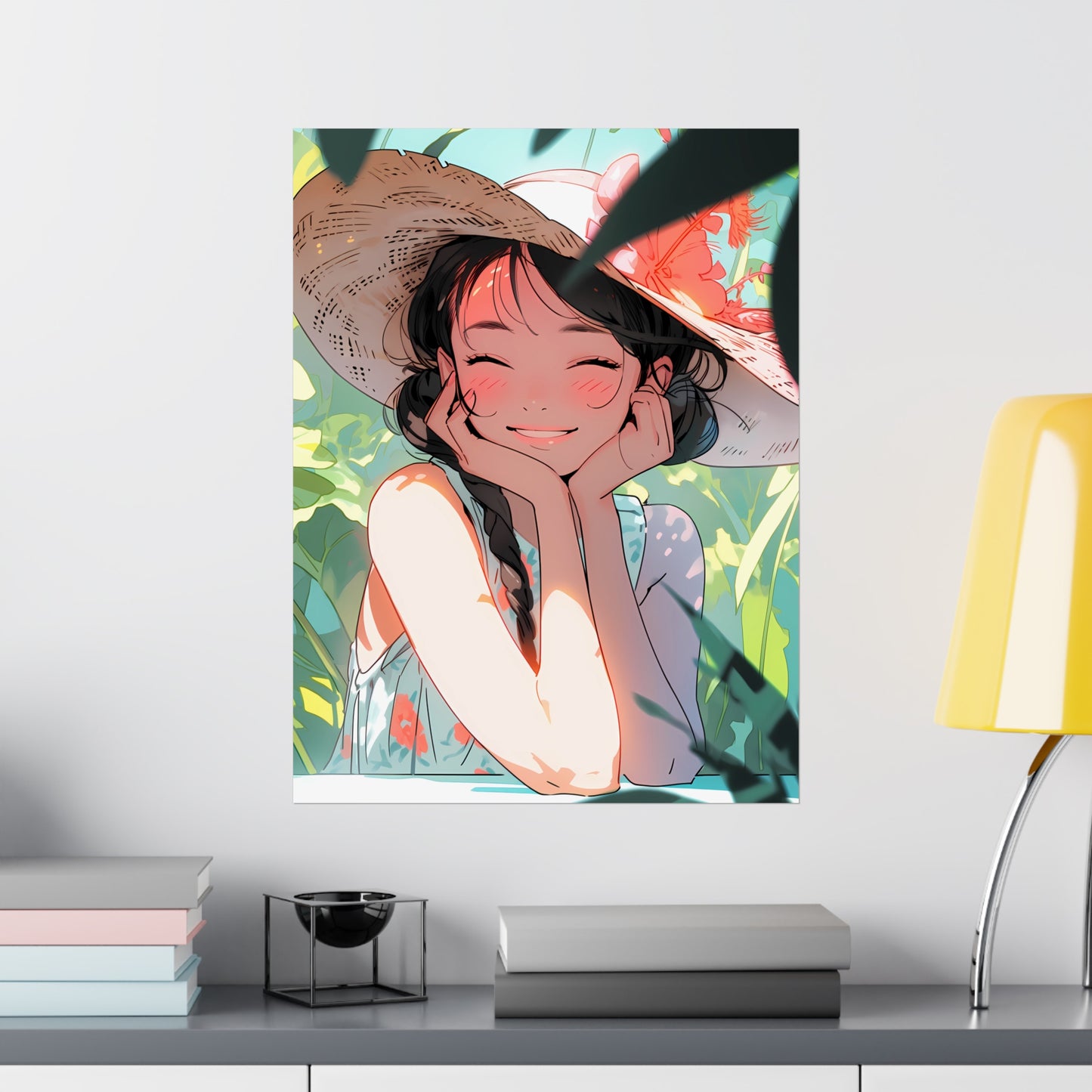 Summer Snapshot - Cute Anime Poster