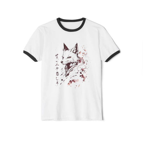Stay Centered - Vintage Anime Fox T-Shirt