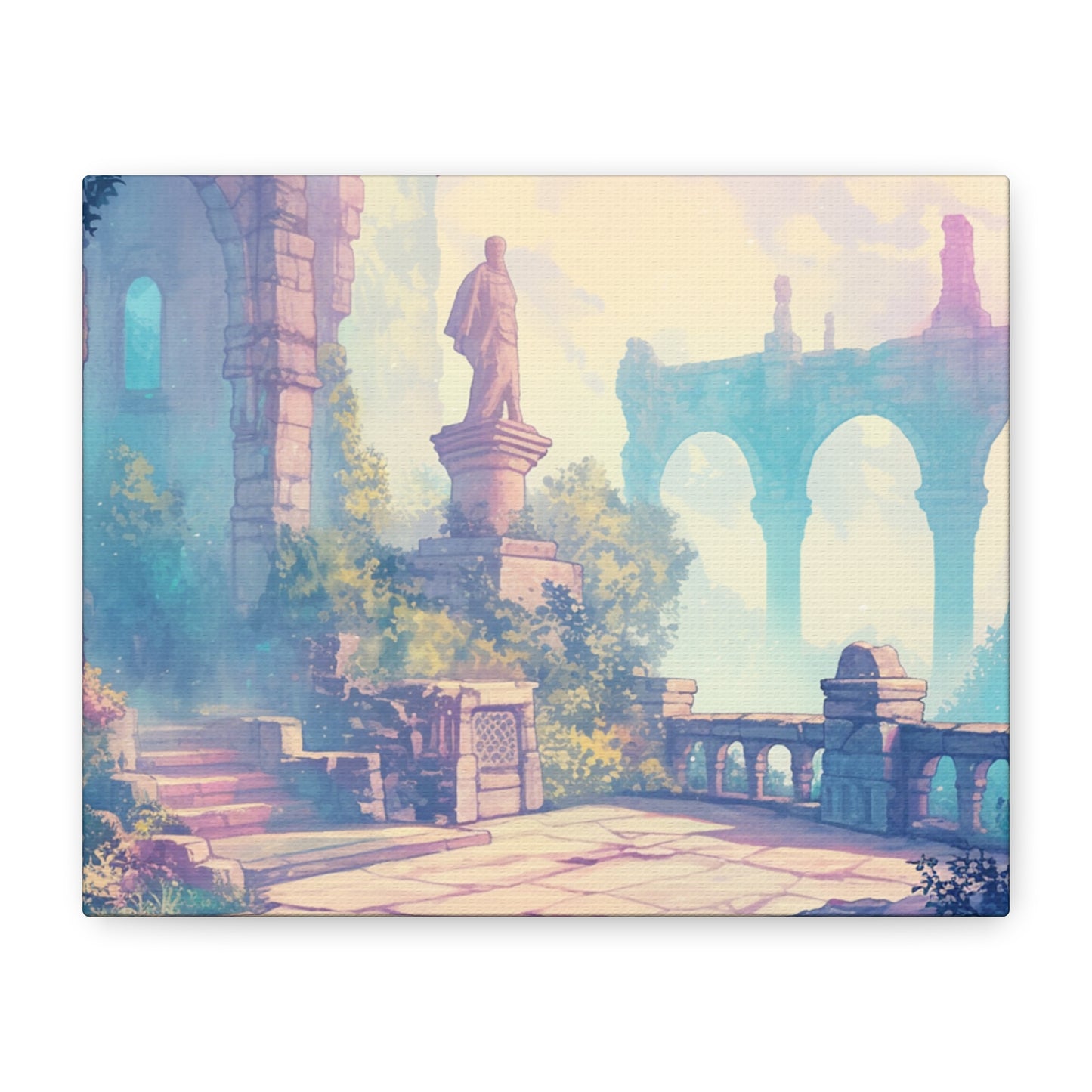 Shattered Citadel Ramia Anime Canvas Print