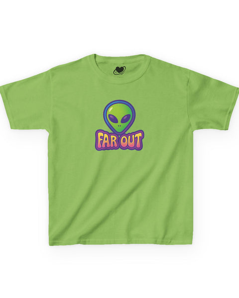 Far Out - Y2K Alien Baby Tee