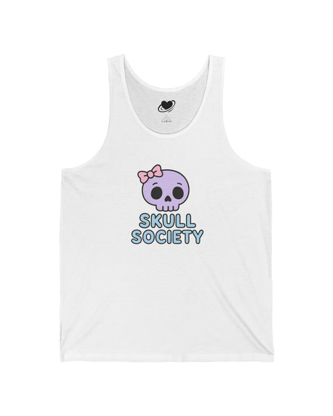 Skull Society - Cute Pastel Goth Tank Top