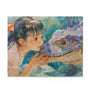 Girl with dragon jigsaw puzzle 120 pieces