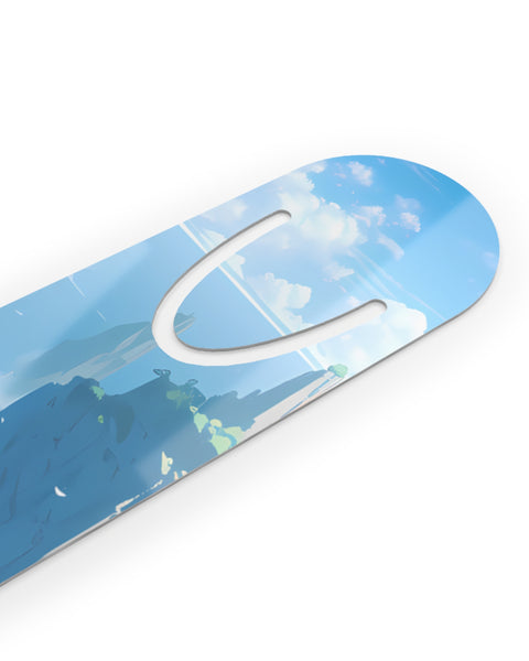 Sea Cliffs - Metal Anime Bookmark