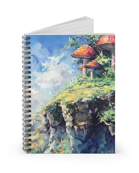 The Overlook - Fantasy Mushroom Notebook