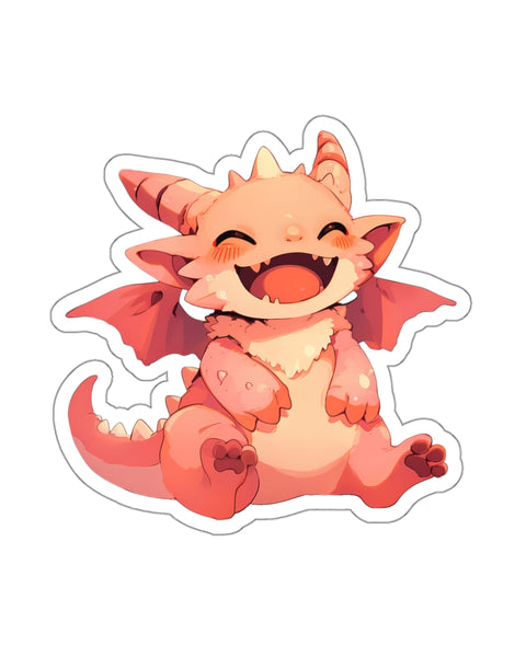Borpo The Vault Dragon - Cute Anime Sticker