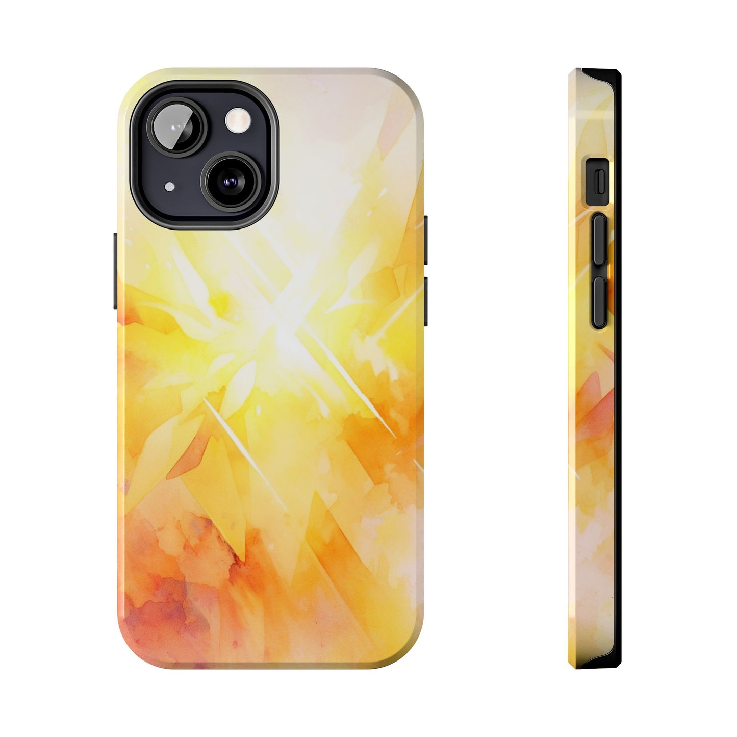 Light Burst - Abstract Watercolor Phone Case