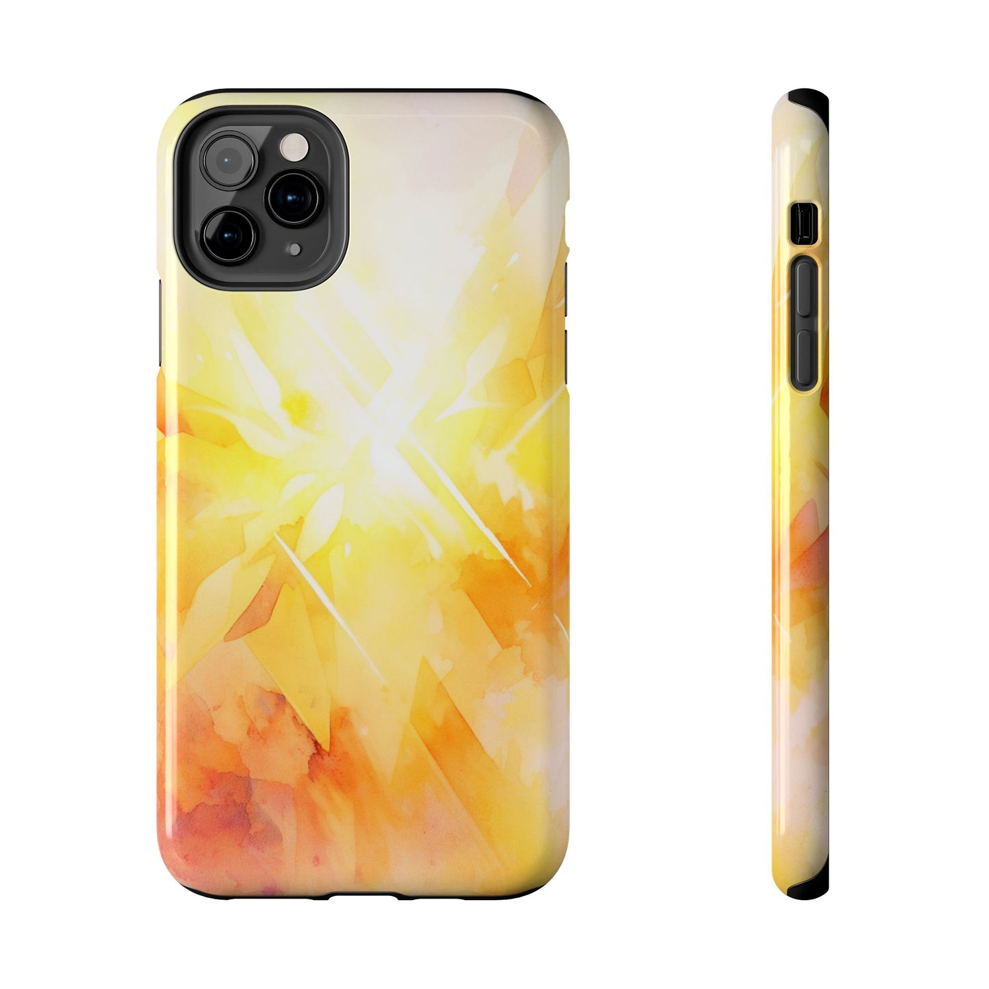 Light Burst - Abstract Watercolor Phone Case