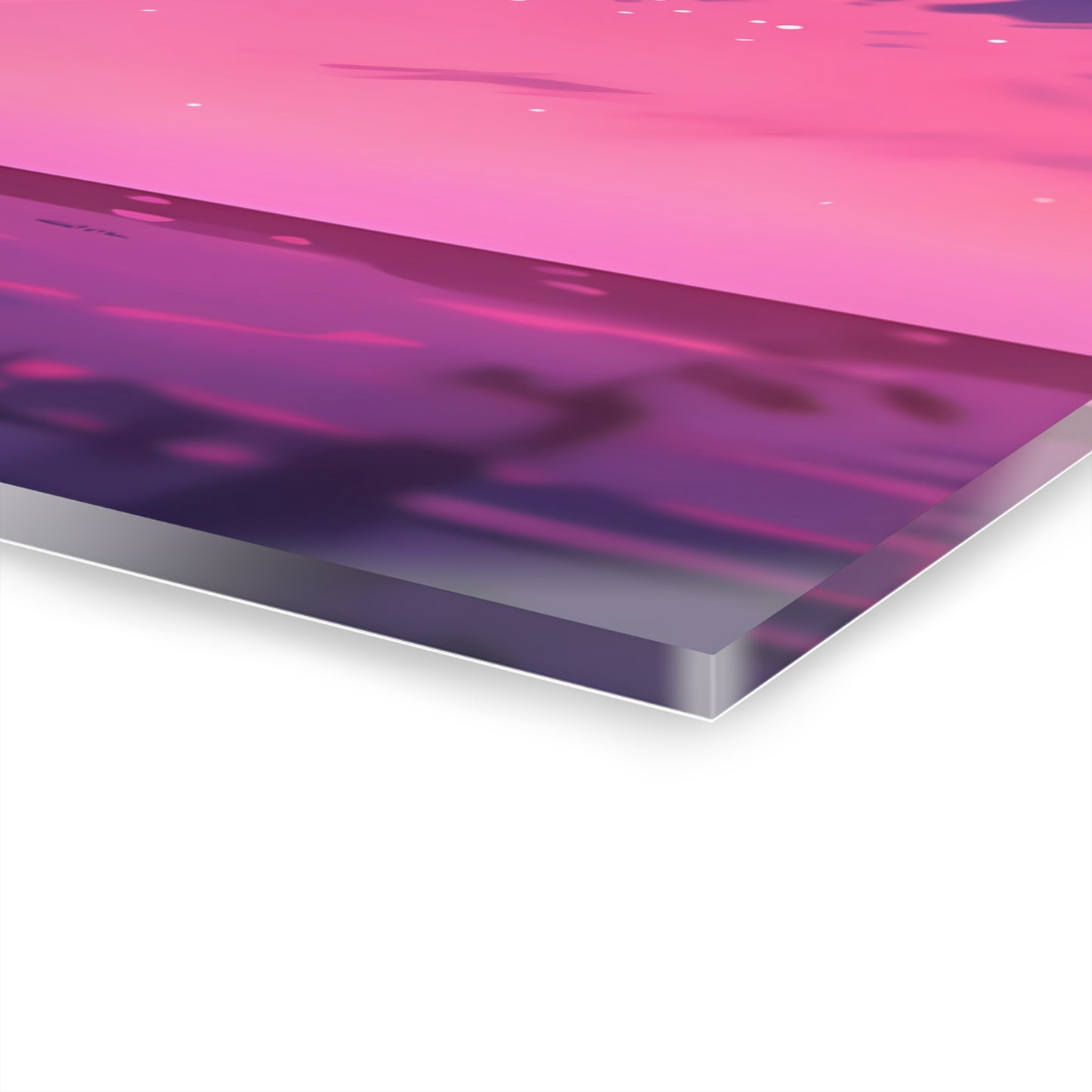 Before the Sun Sets - Anime Glass Painting