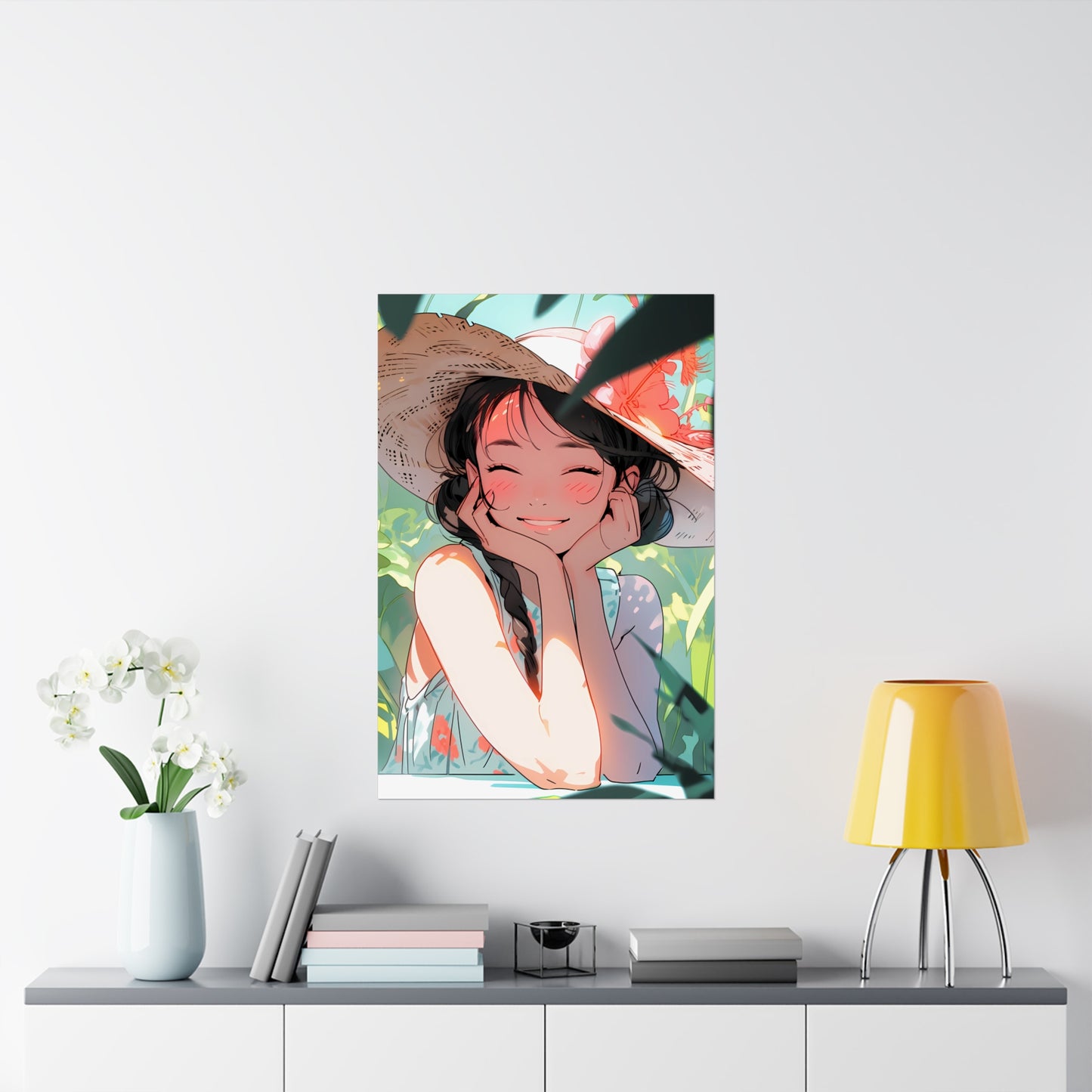 Summer Snapshot - Cute Anime Poster