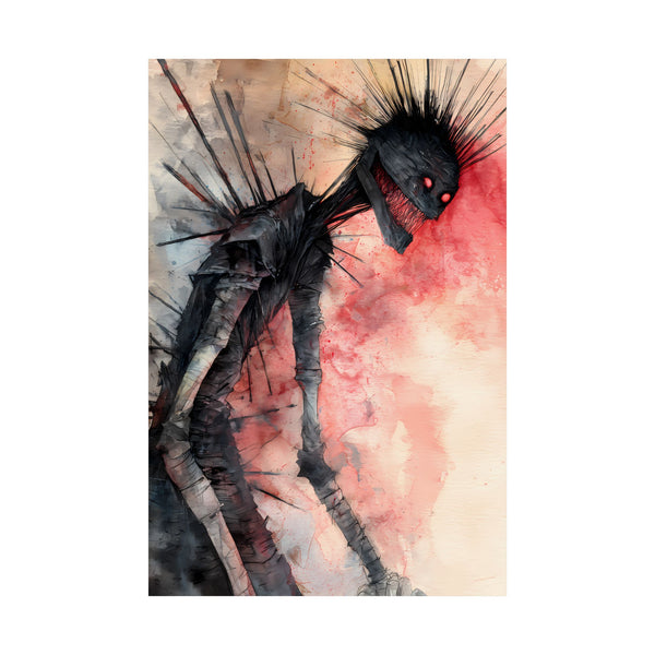 Shade The Dark Elemental - Abstract Fantasy Poster