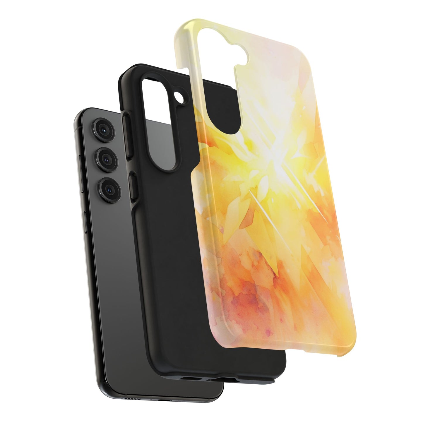 Light Burst - Abstract Watercolor Phone Case