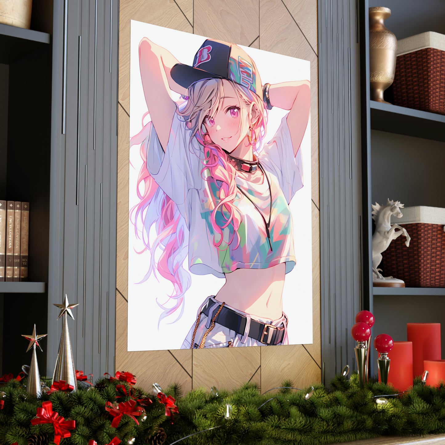 Pastel Kfashion Fit - Cute Anime Girl Poster