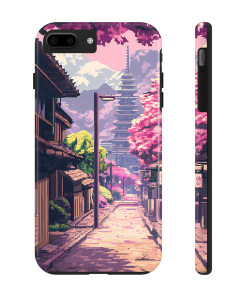 Temple Street - Anime Cherry Blossom Phone Case