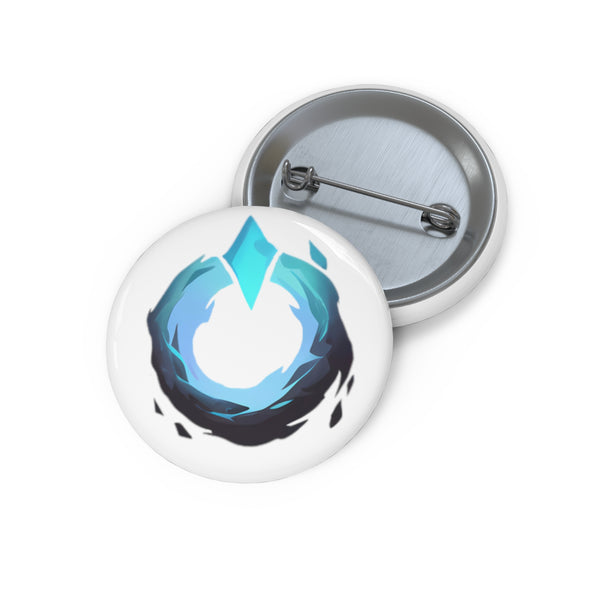 Ice Element Sigil - Button Pin