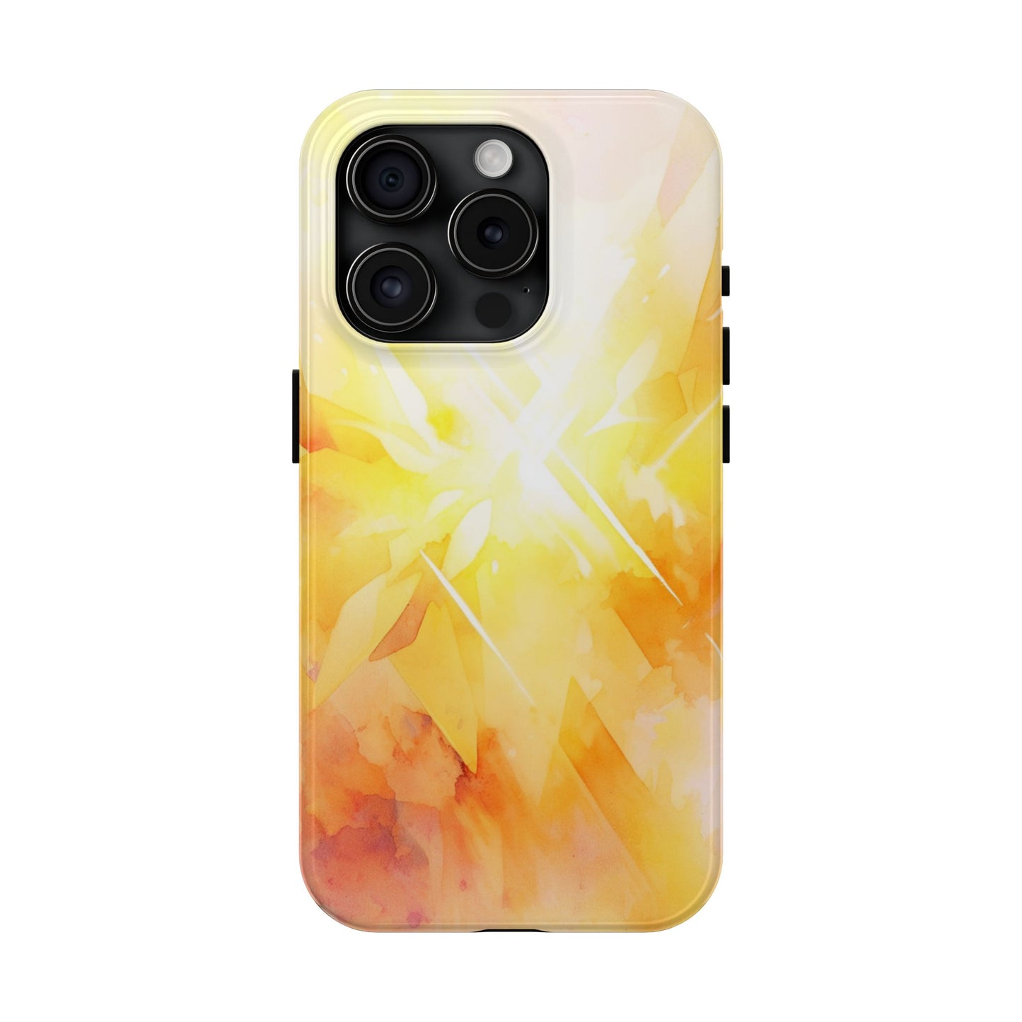 Light Burst - Abstract Watercolor Phone Case