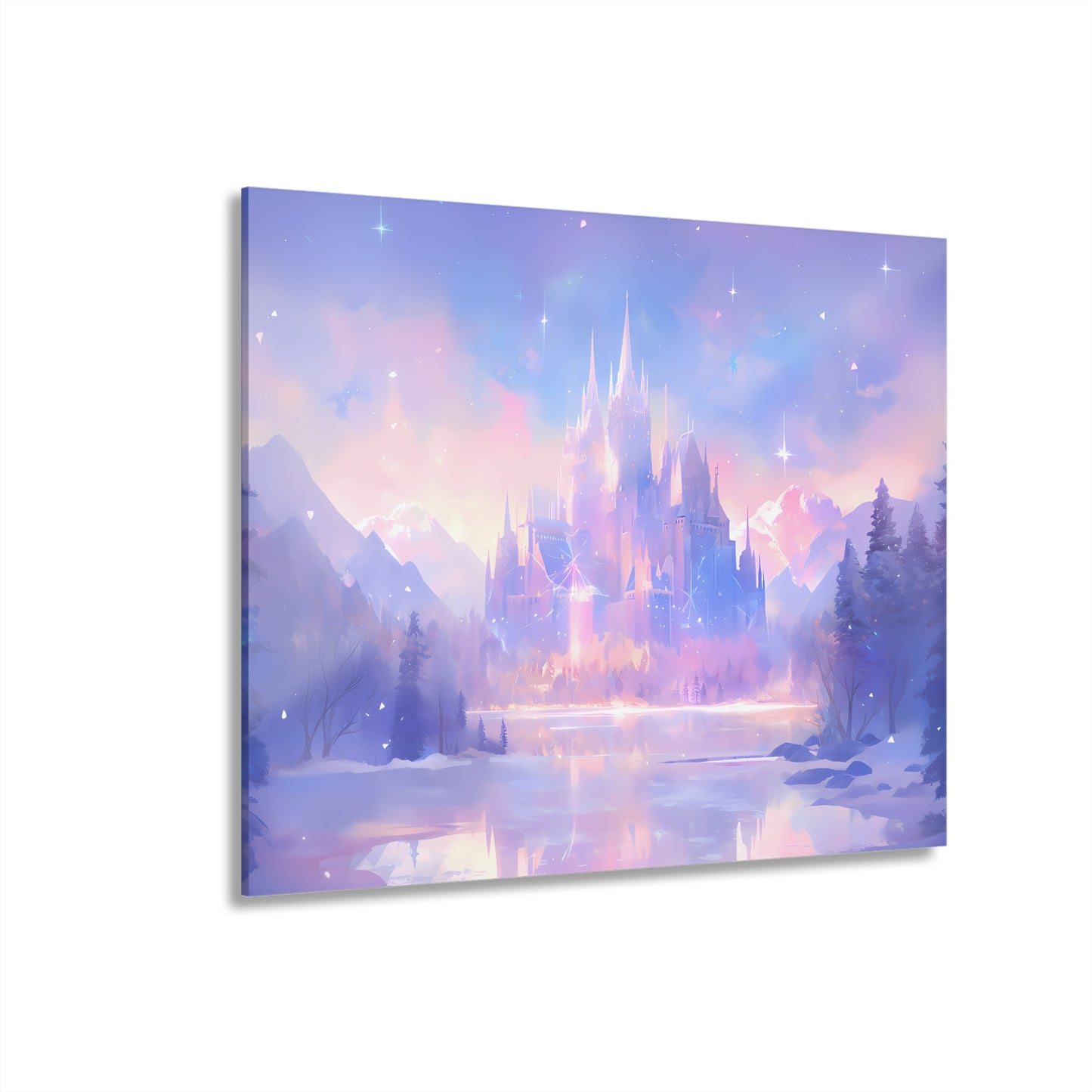 City of Whispers - Anime Glass Painting