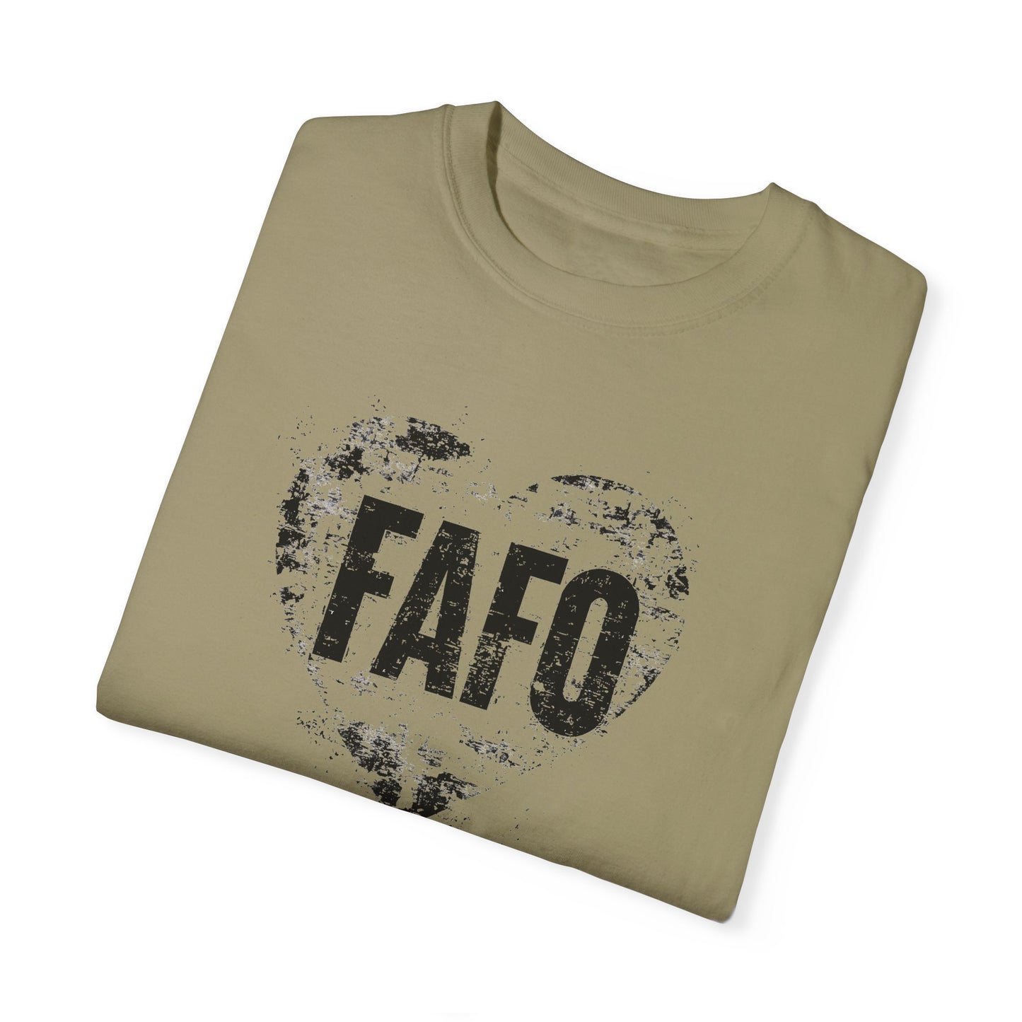FAFO With Love - Cute Military Aesthetic T-Shirt
