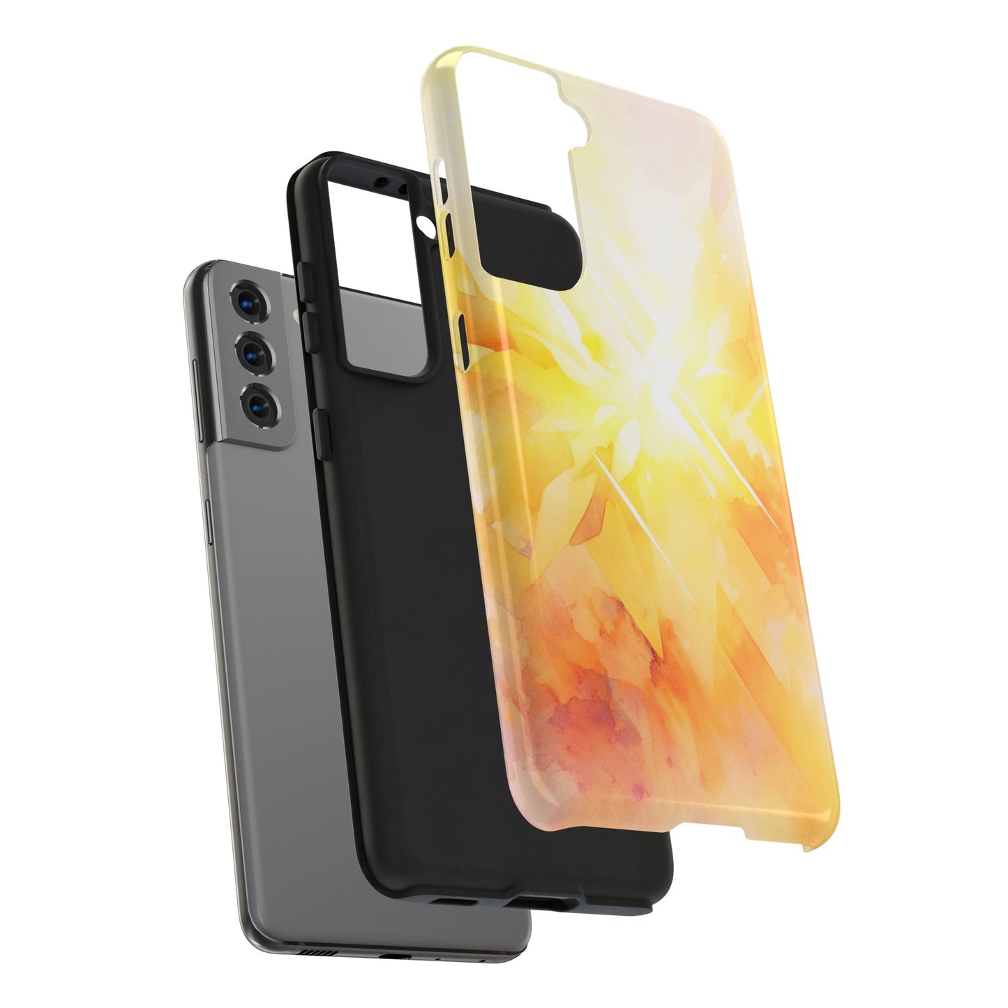 Light Burst - Abstract Watercolor Phone Case