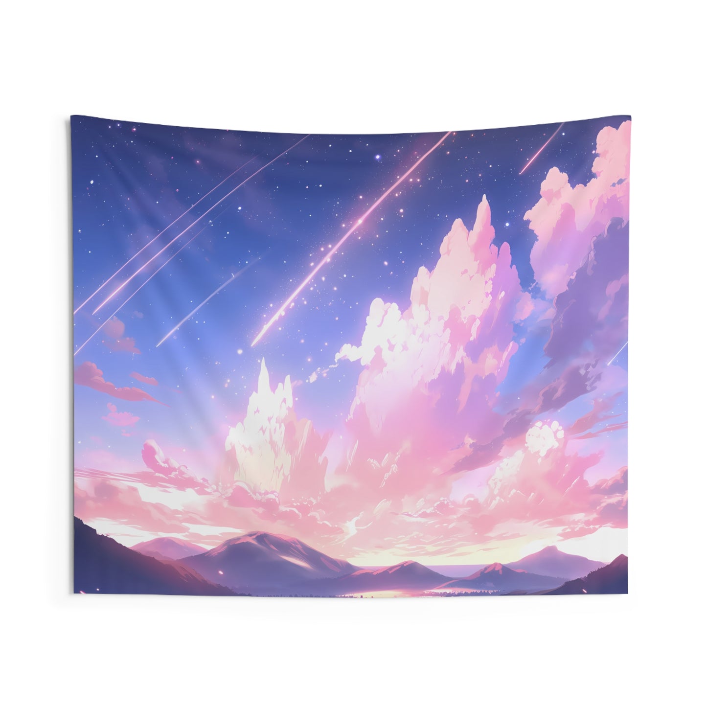 Starfall Lake - Anime Wall Tapestry