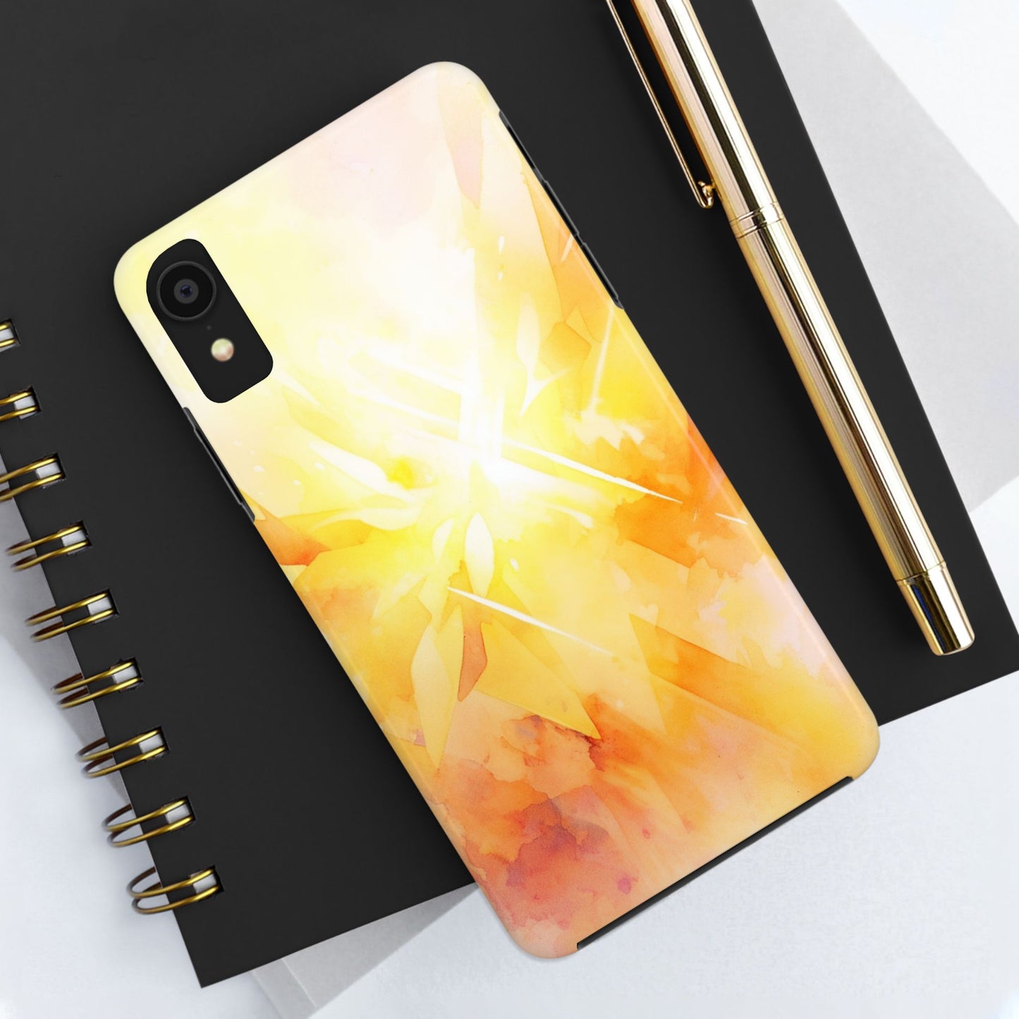 Light Burst - Abstract Watercolor Phone Case