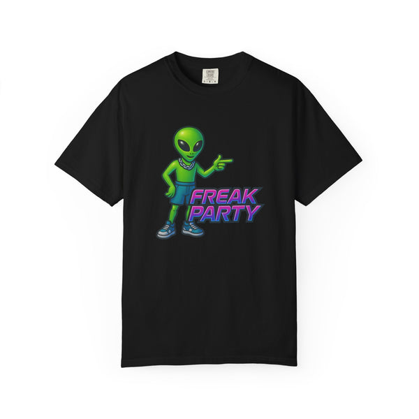 Freak Party - Y2K Alien Graphic T-Shirt