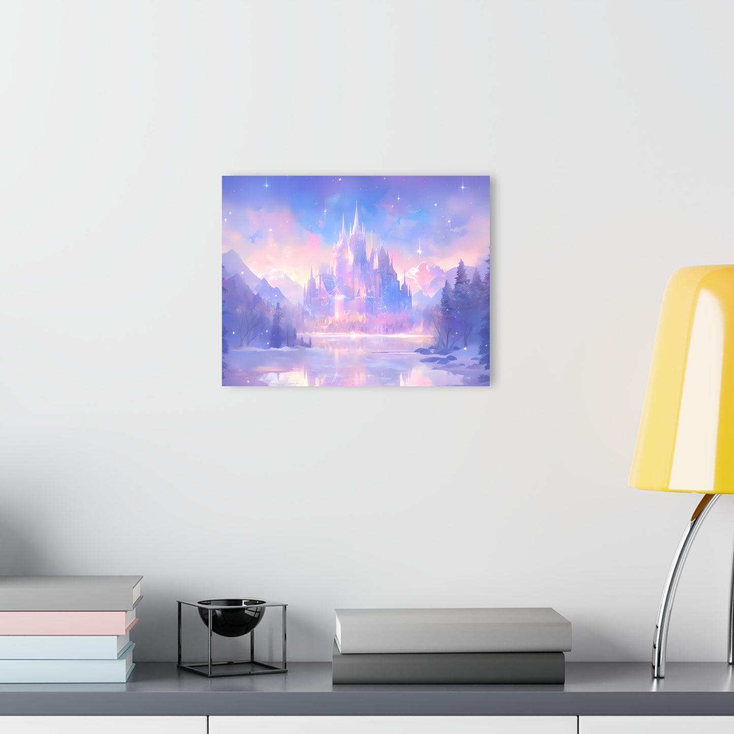 City of Whispers - Anime Glass Painting