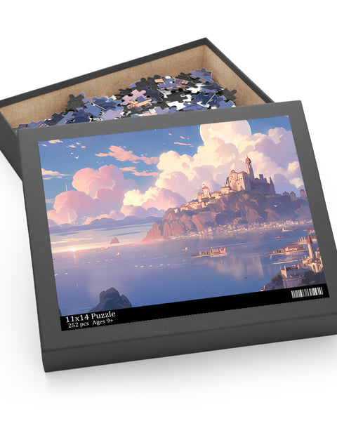 Erlei Harbor - Anime Jigsaw Puzzle