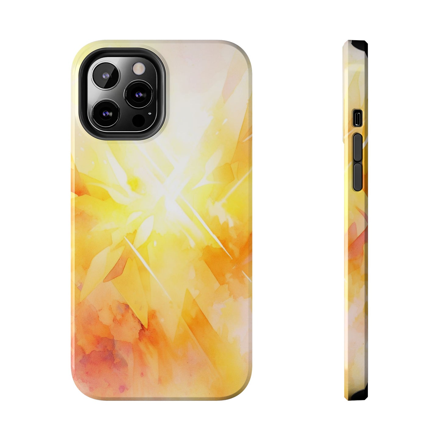 Light Burst - Abstract Watercolor Phone Case
