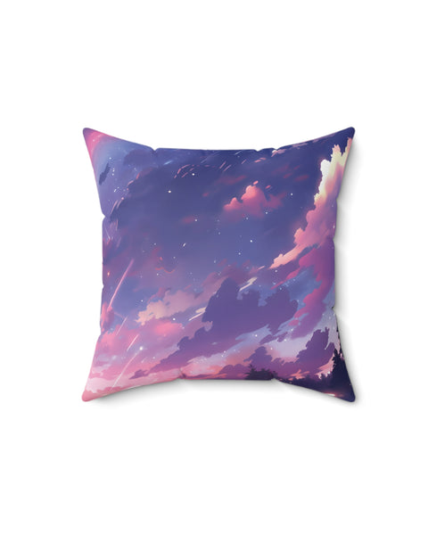 Spectral Sky - Anime Throw Pillow