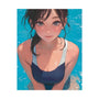 Swimming Lessons - Cute Anime Girl Poster