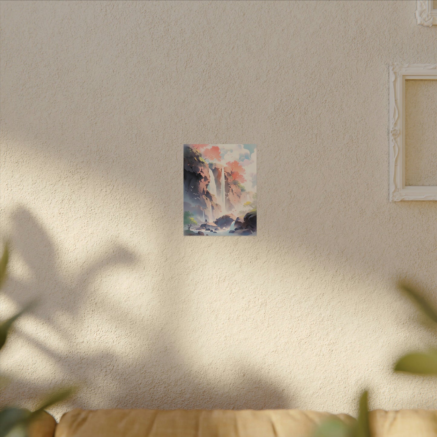 Sacred Space - Anime Watercolor Poster