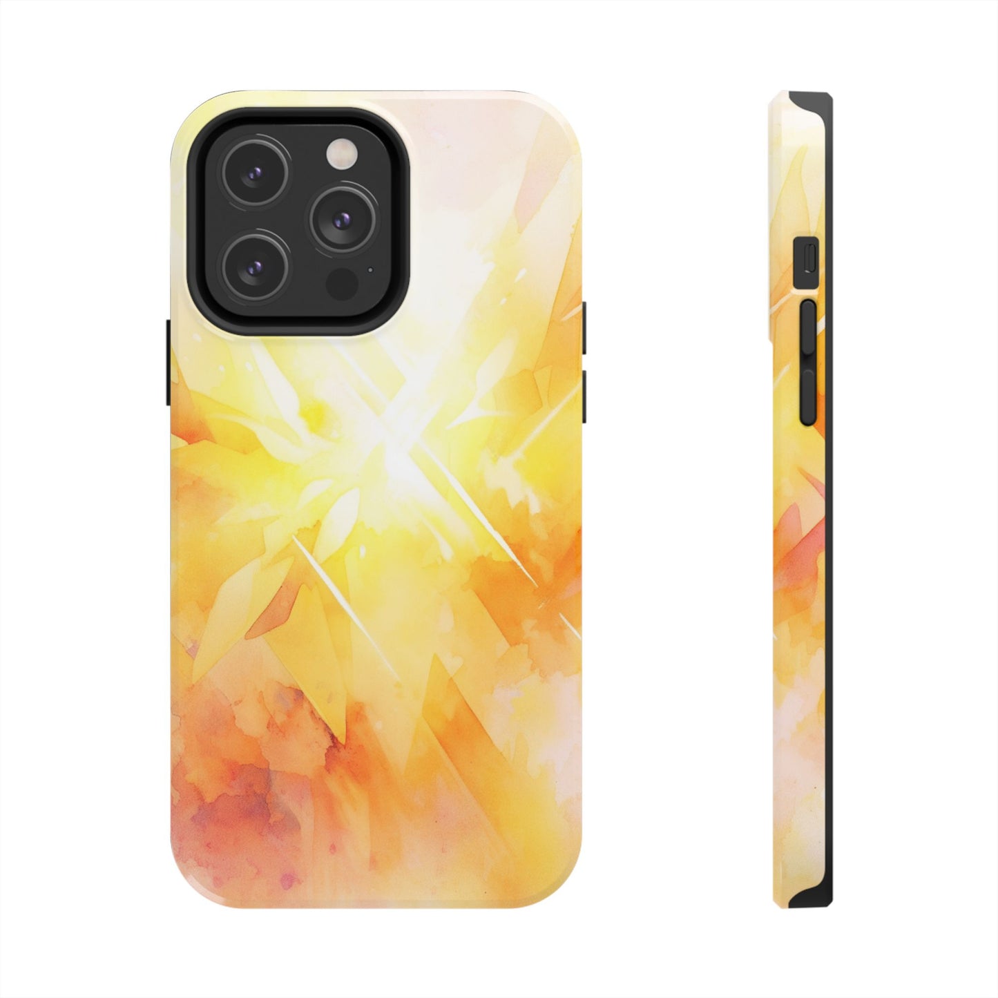 Light Burst - Abstract Watercolor Phone Case