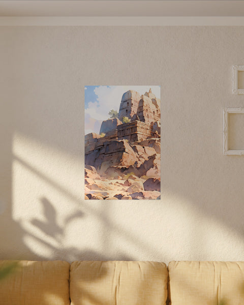 Rhu Bastelion - Anime Watercolor Poster