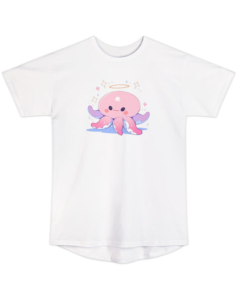 Alone in Heaven - Cute Anime Sleep Shirt