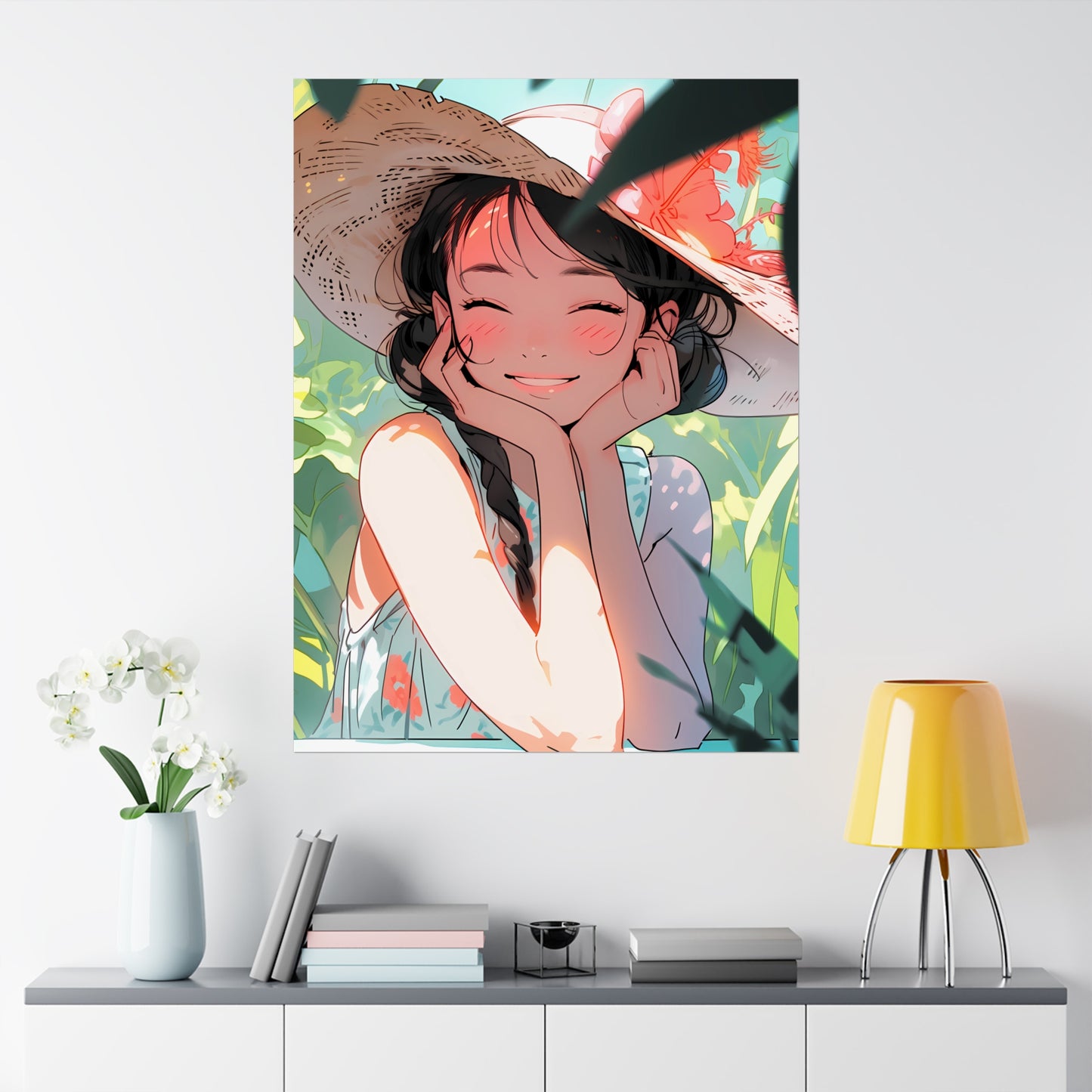 Summer Snapshot - Cute Anime Poster