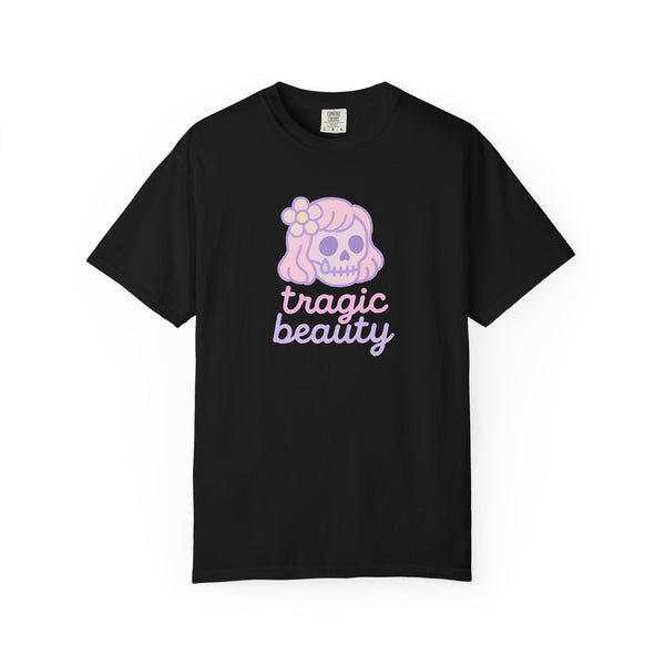Tragic Beauty - Pastel Goth Skull T-Shirt