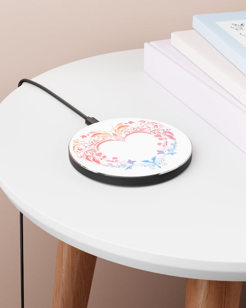 Heart Flourish - Cute Wireless Charger