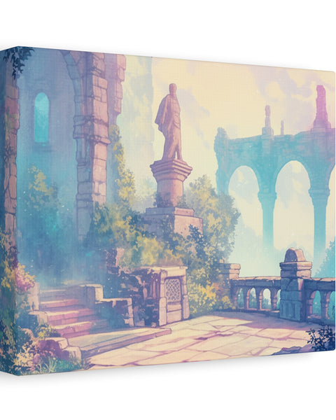 Shattered Citadel Ramia Anime Canvas Print