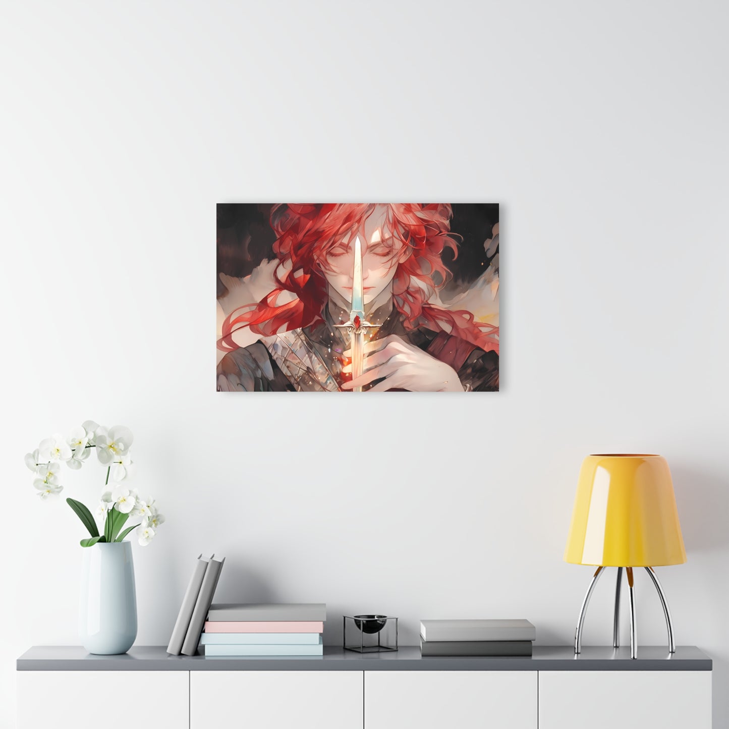 Identity Materia - Anime Glass Painting