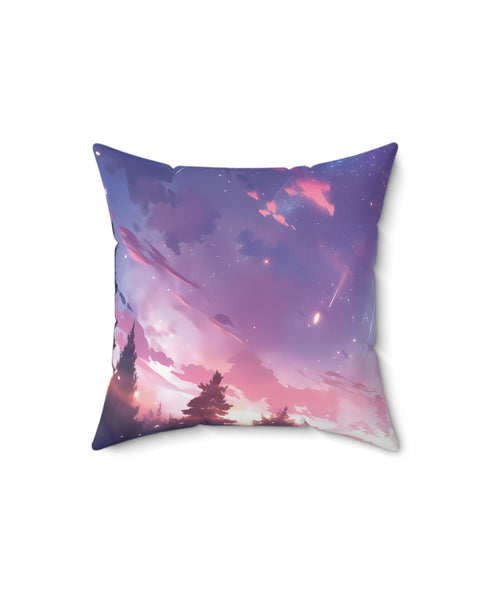Spectral Sky - Anime Throw Pillow