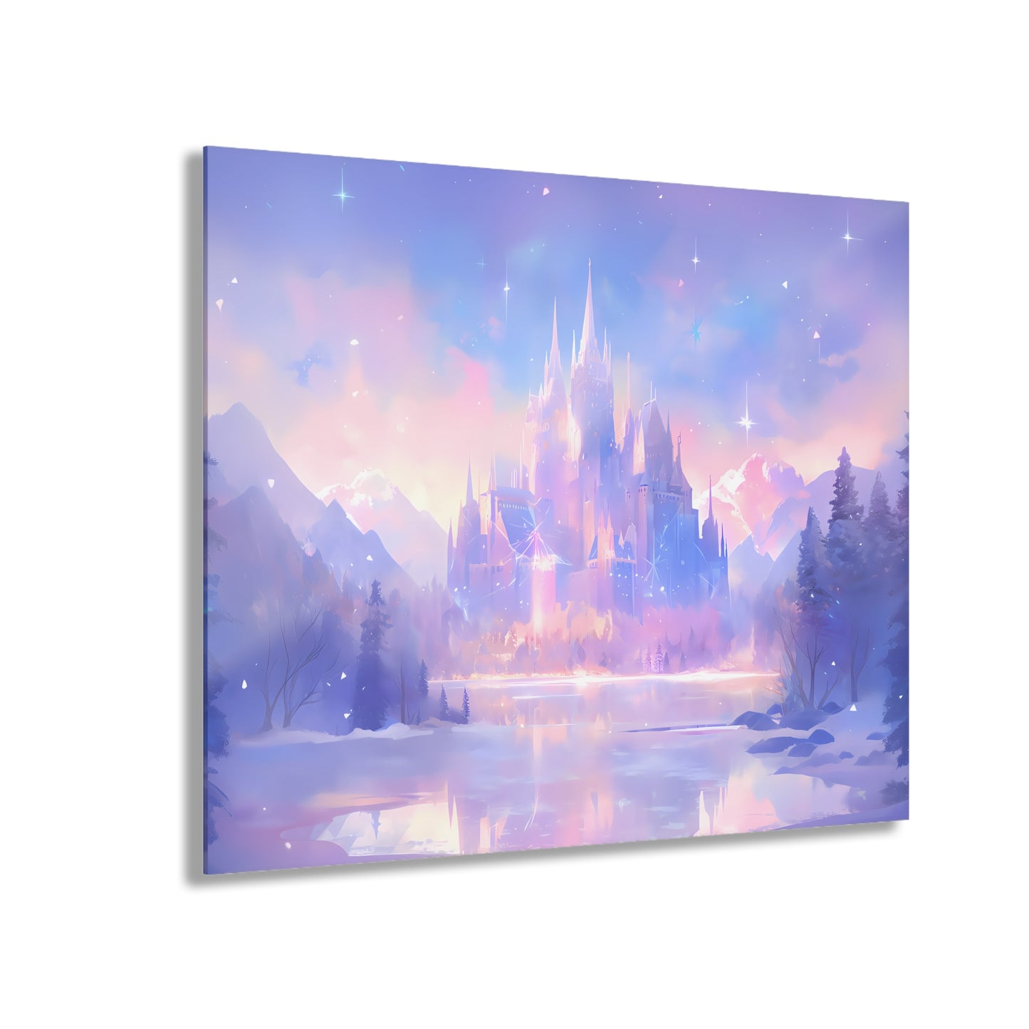 City of Whispers - Anime Glass Painting