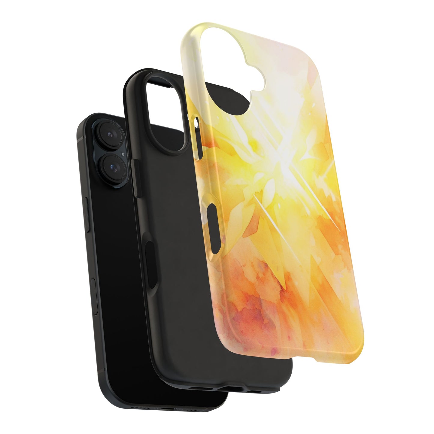Light Burst - Abstract Watercolor Phone Case