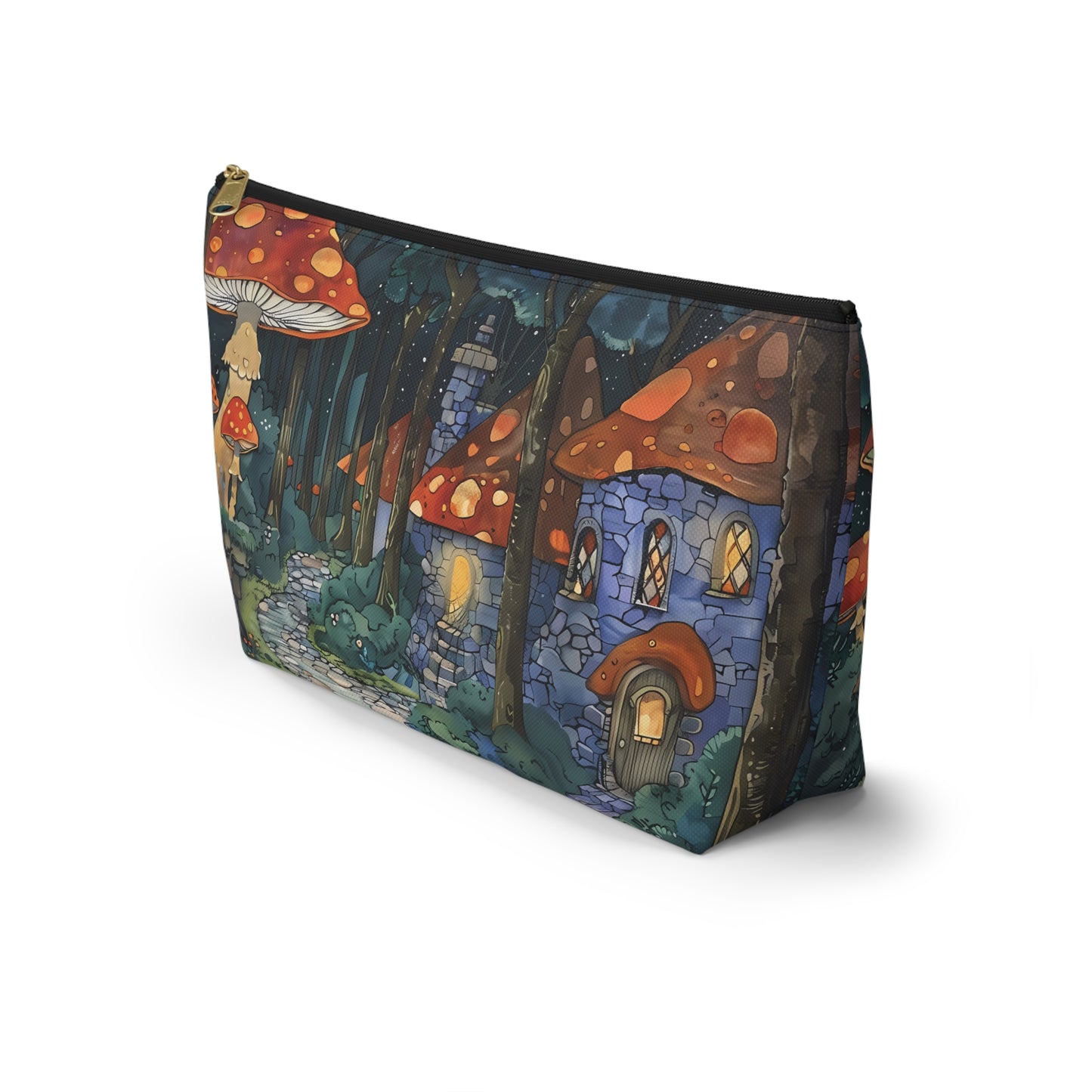 Shroom Village - Cute Mushroom Makeup Bag